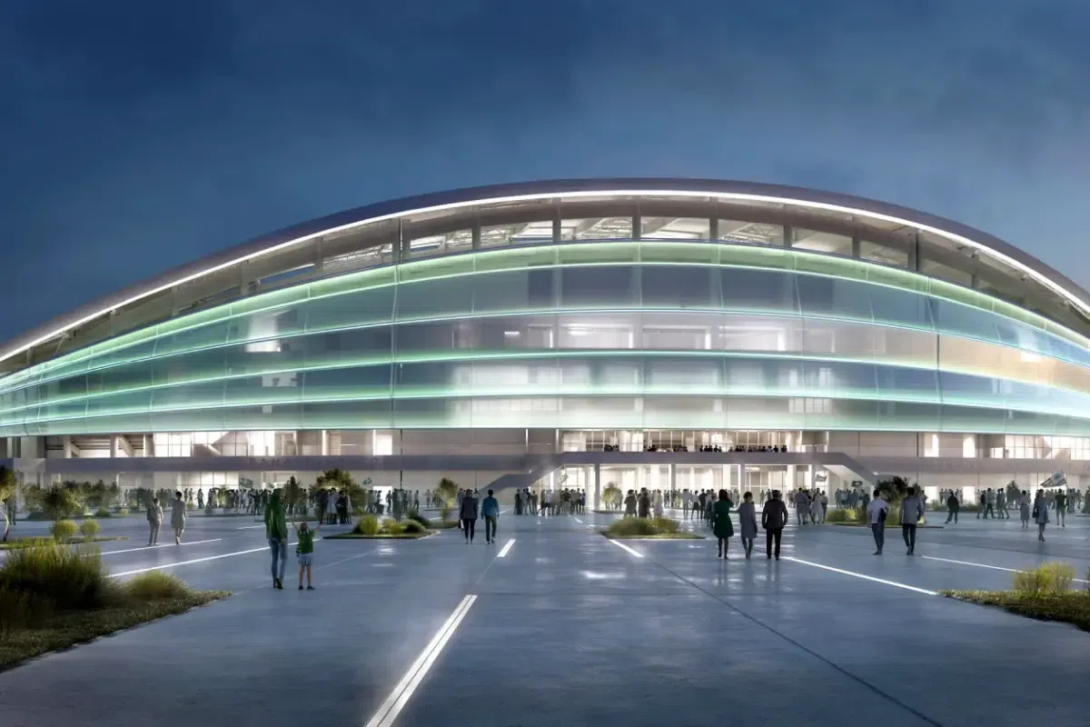 E aproape gata! Clubul istoric va avea o „bijuterie” de 40.000 de locuri » Stadionul trebuia să fie inaugurat în 2008