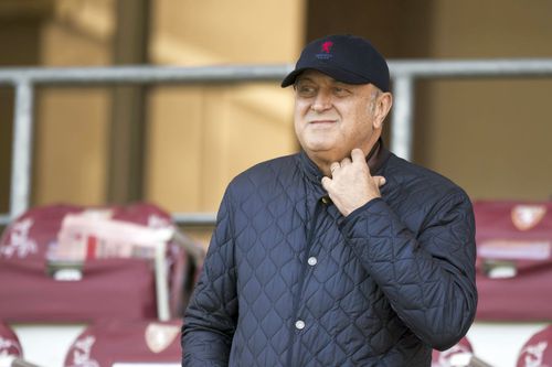 Dan Șucu, prezent la Genoa - Atalanta // FOTO: Imago Images