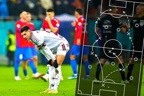 TOTU-I TACTICA Rapid și blocajul inevitabil » Cum a ajuns prizoniera propriei idei în derby-ul cu FCSB