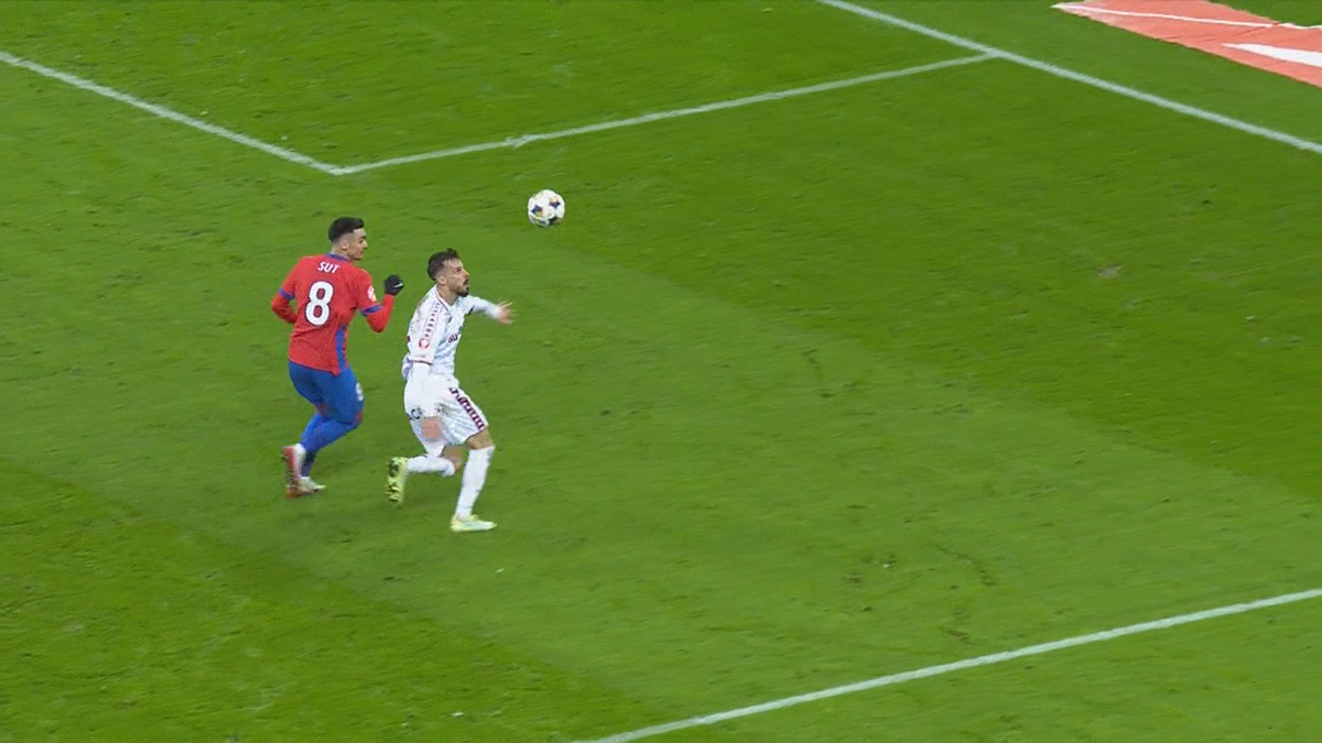 Viciere de rezultat în FCSB - Rapid?! A văzut faza și n-are niciun dubiu: „Penalty”