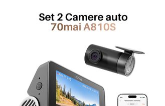 Camera auto 4K care te scapă de discuții inutile în trafic: 70mai A810S