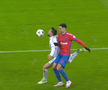 Rapid a cerut penalty în prelungirile derby-ului cu FCSB // FOTO: captură Orange Sport