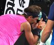 VIDEO Rafael Nadal a lovit în cap o fetiță de mingi: „Am tras o mare sperietură” » A pupat-o și i-a făcut un cadou special
