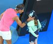 VIDEO Rafael Nadal a lovit în cap o fetiță de mingi: „Am tras o mare sperietură” » A pupat-o și i-a făcut un cadou special