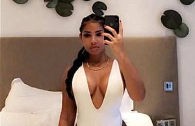 GALERIE FOTO Kasi Bennet, iubita lui Usain Bolt, s-a pozat însărcinată cu primul copil al cuplului