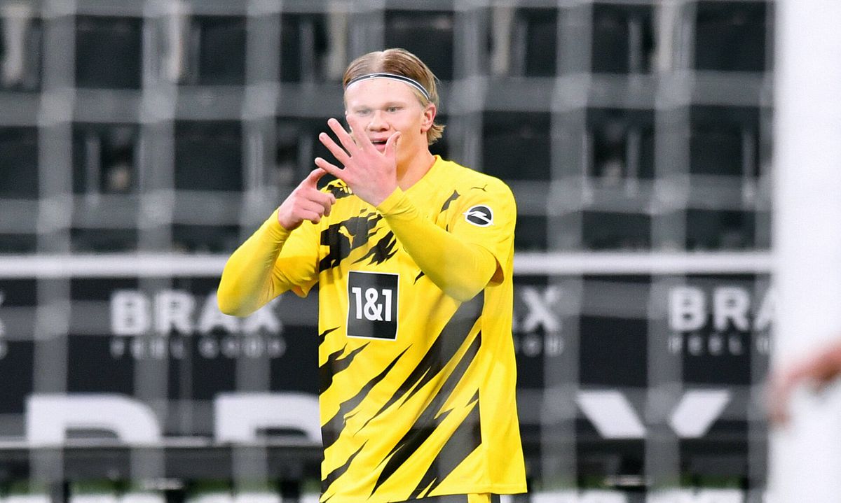 Erling Haaland a făcut spectacol cu Monchengladbach, dar echipa sa a pierdut » Cifre impresionante pentru tânărul atacant norvegian