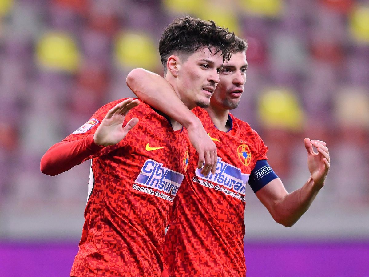 FCSB - FC VOLUNTARI 2-1. VIDEO Dennis Man și Florin Tănase, din nou protagoniști! Clasamentul ACUM
