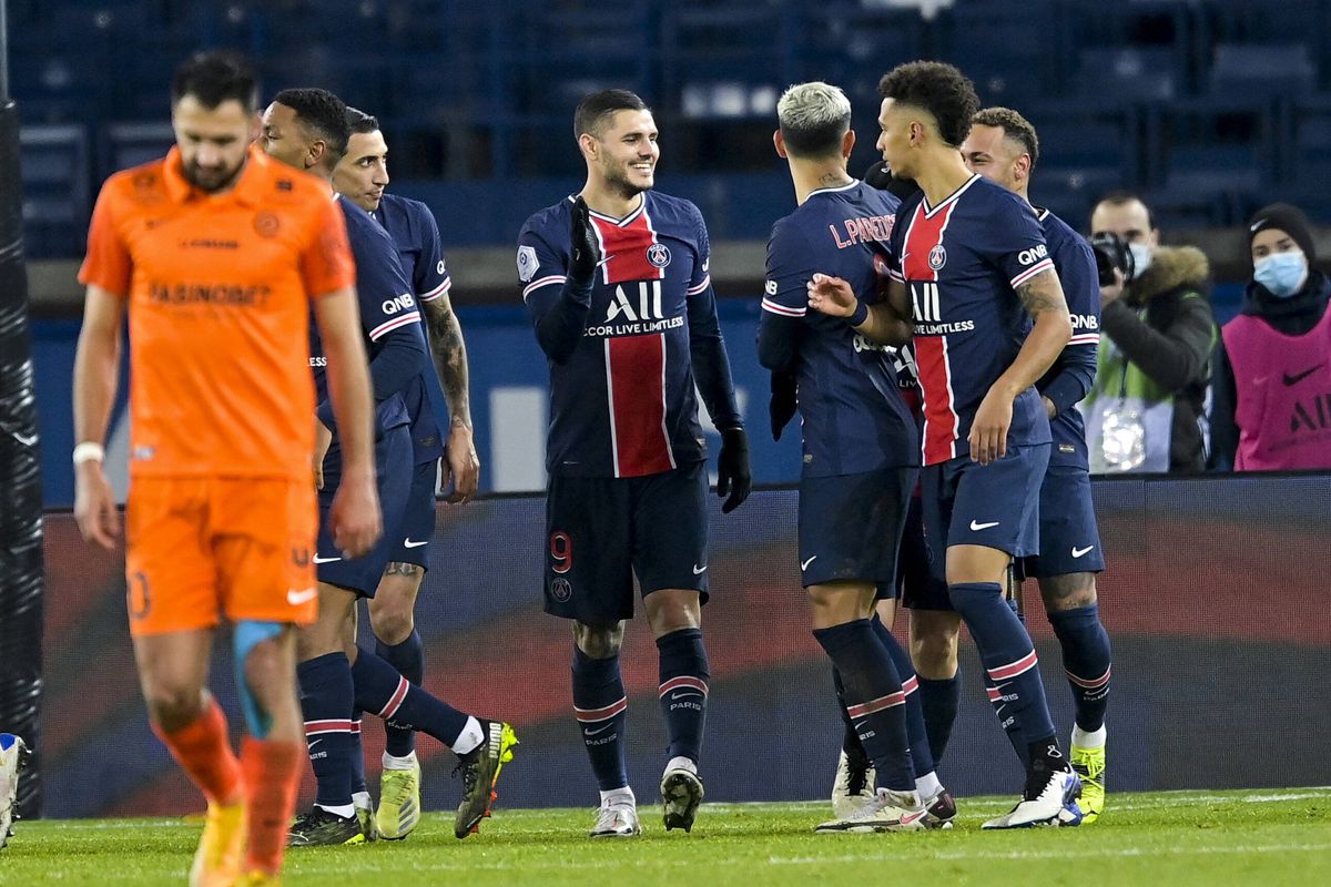 PSG - Montpellier 4-0 22.01.2021