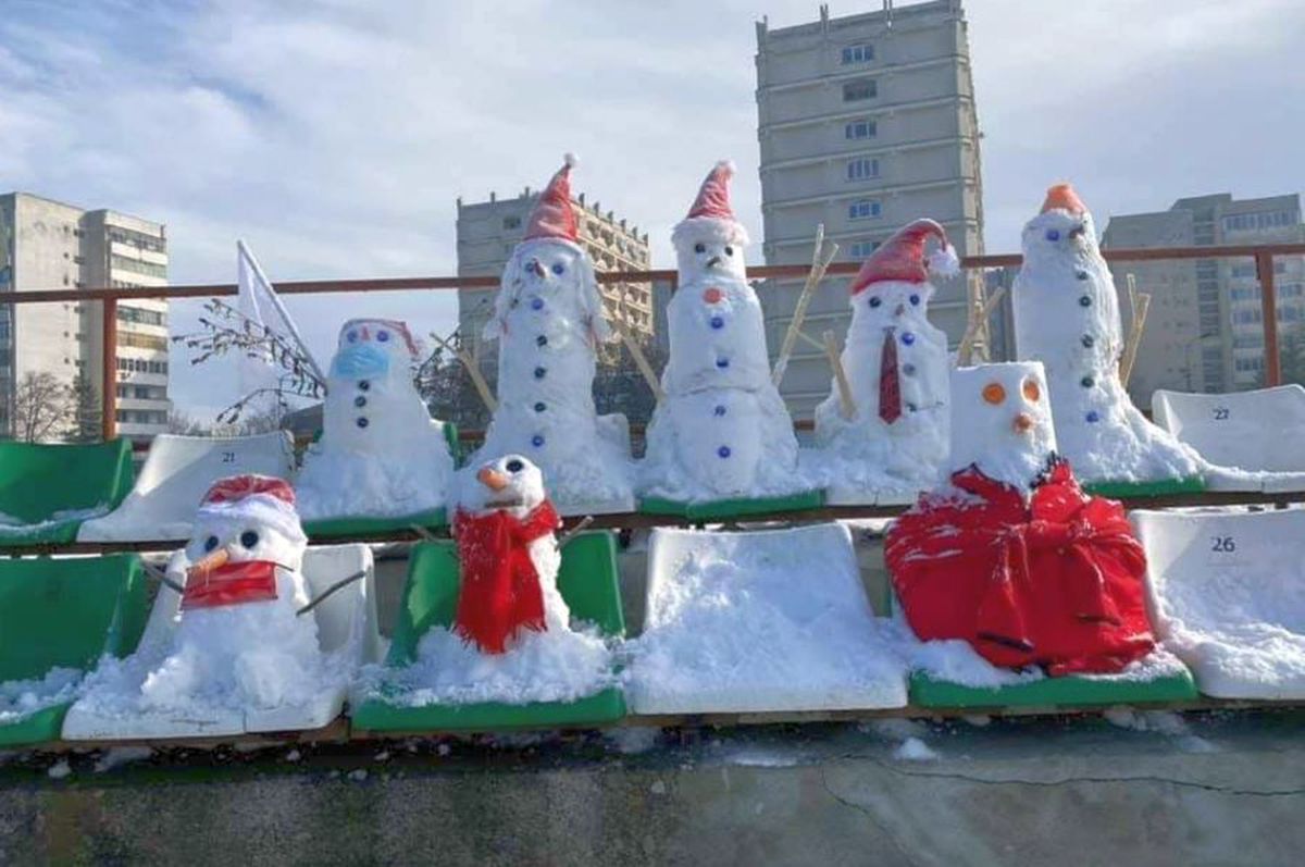 FOTO Sepsi OSK - Astra Giurgiu, cu „fani” în tribune! Inițiativa ingenioasă a covăsnenilor :)