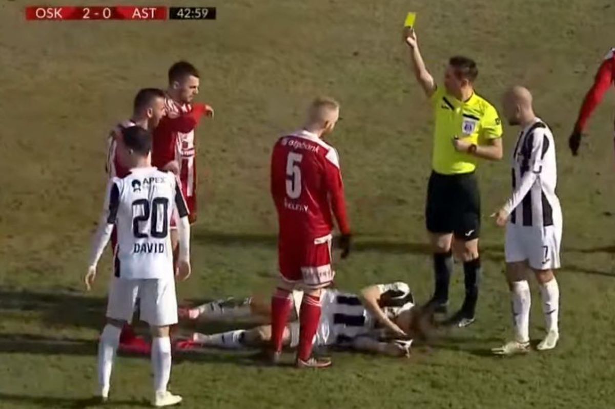 FOTO Fază controversată în Sepsi - Astra! A procedat corect Sebastian Colțescu?