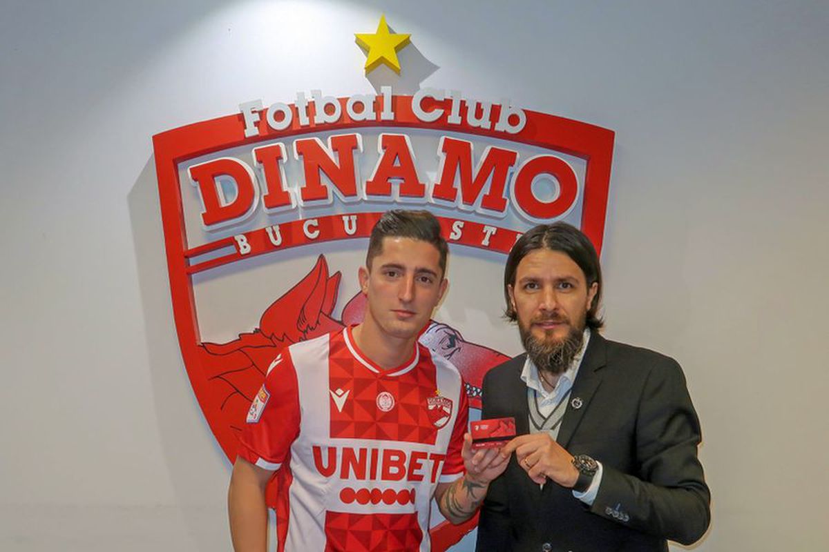 OFICIAL Steliano Filip a revenit la Dinamo! Durata contractului + numărul pe care îl va purta