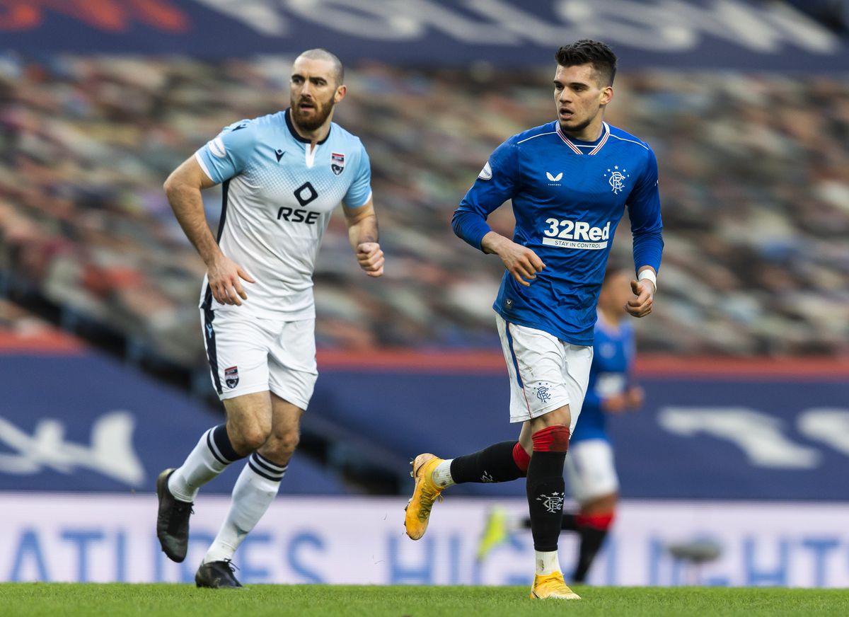 FOTO Ce note a primit Ianis Hagi, pentru prestația din Rangers - Ross County: „Își cimentează locul în echipa de start”