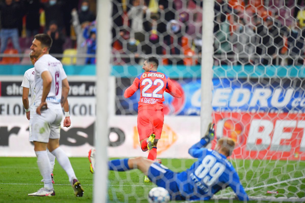 FCSB - CFR CLUJ. I-a ieșit bijuteria! » Cum a reușit Octavian Popescu unul dintre golurile sezonului în derby: 3 vinovați
