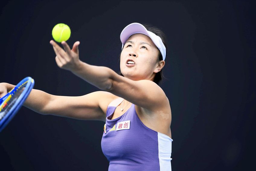 Shuai Peng, la Australian Open, în 2020 // foto: Imago Images