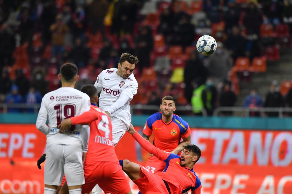 FCSB - CFR Cluj 3-3. Toni Petrea, despre fotbalistul care „și-a speriat” rivalii: „Le era frică să îl mai atace”