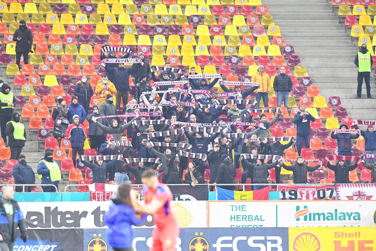 FCSB - CFR Cluj. Camerele TV au surprins totul » Toni Petrea a cedat nervos la margine! Ce a strigat imediat după golul egalizator al lui Debeljuh