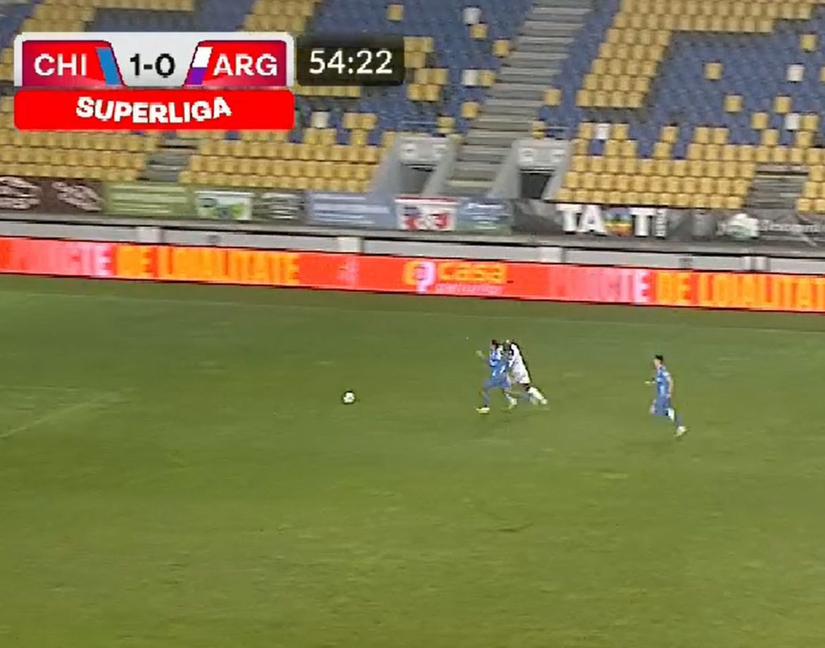 Gafă de cascadorii râsului în Superliga » Cum a marcat Garita în poarta Chindiei