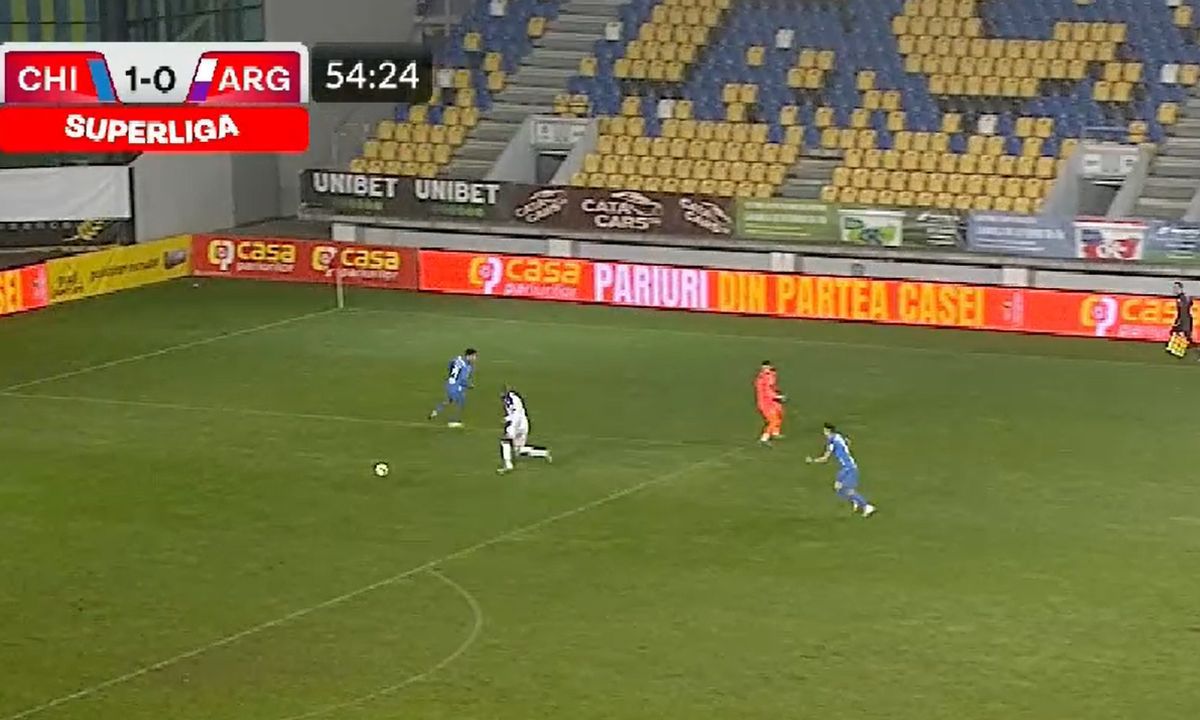 Gafă de cascadorii râsului în Superliga » Cum a marcat Garita în poarta Chindiei