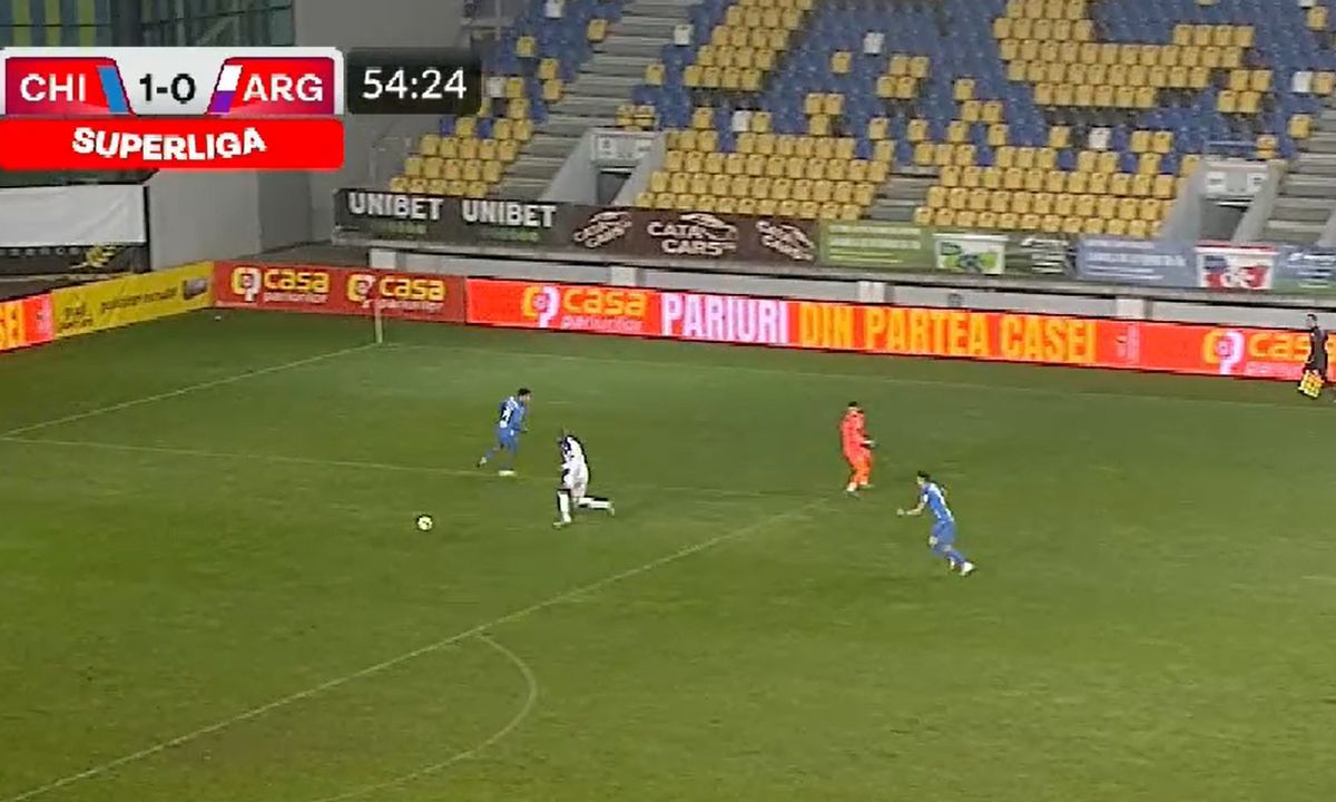 Gafă Chindia - FC Argeș