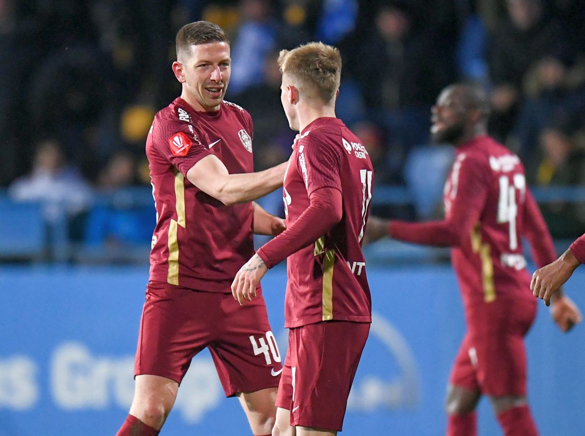 Ermal Krasniqi, pariul lui Petrescu, gol la debutul pentru CFR Cluj » Combinație superbă cu Yeboah și finalizare cu „sânge rece”