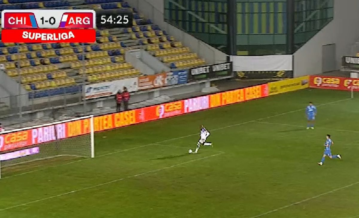 Gafă de cascadorii râsului în Superliga » Cum a marcat Garita în poarta Chindiei
