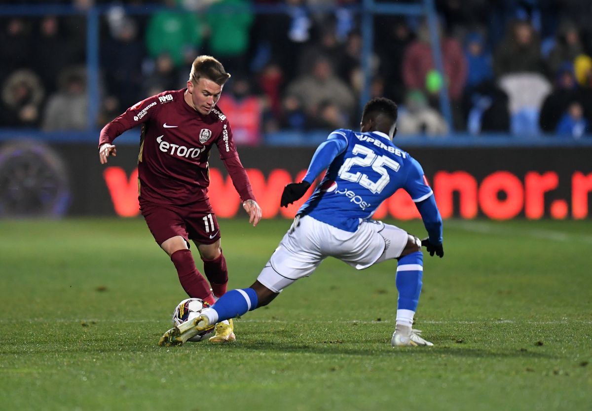 Ermal Krasniqi, pariul lui Petrescu, gol la debutul pentru CFR Cluj » Combinație superbă cu Yeboah și finalizare cu „sânge rece”