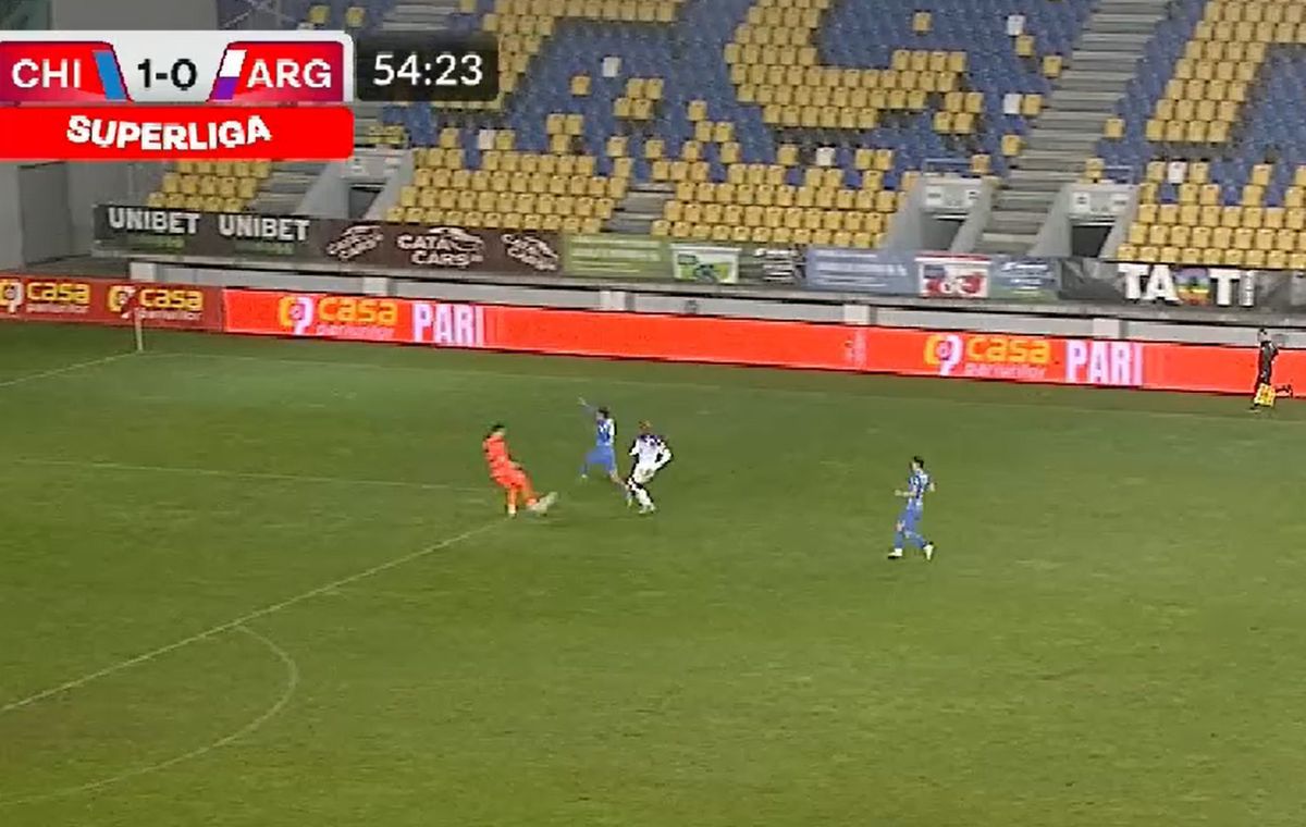Gafă Chindia - FC Argeș