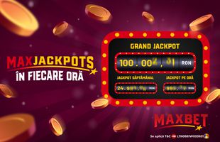 Plouă cu MaxJackpoturi - premii totale de peste 2.000.000 RON!