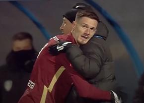 Ermal Krasniqi, pariul lui Petrescu, gol la debutul pentru CFR Cluj » Combinație superbă cu Yeboah și finalizare cu „sânge rece”