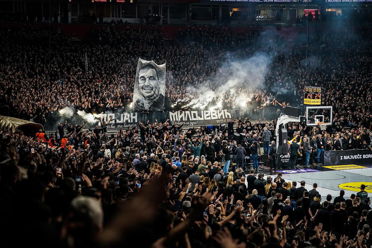 Emoție pură! 23.000 de fani s-au strâns la un meci banal de campionat și au oferit un ultim omagiu în memoria marelui Dejan Milojevic