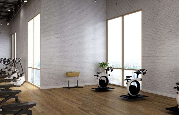 Pardoseli cu design rezistent la abraziune pentru săli de sport doar pe laminat-parchet.ro