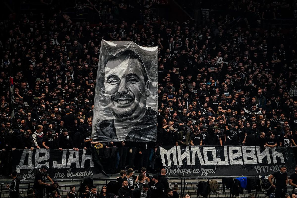 23.000 de fani ai lui Partizan au scandat numele regretatului Dejan Milojevic