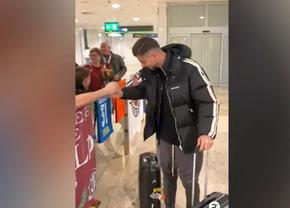 Surpriză pentru Horațiu Moldovan pe aeroportul din Madrid » Cum a fost întâmpinat