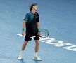 Italianul Jannik Sinner (4 ATP) l-a învins pe rusul Andrey Rublev (5 ATP) la Australian Open