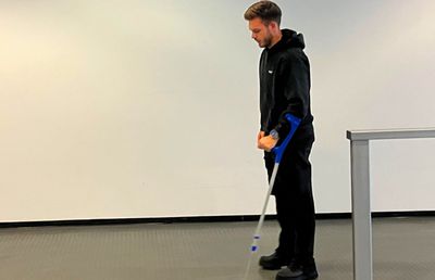 Jucătorul celor de la FCSB, în cârje după meciul cu UTA