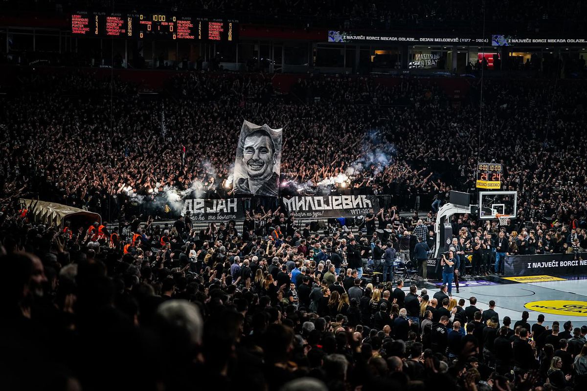 23.000 de fani ai lui Partizan au scandat numele regretatului Dejan Milojevic