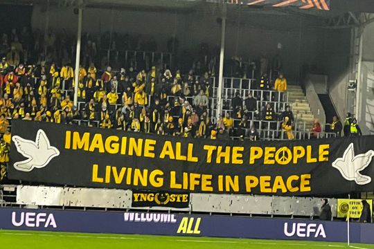 Mesajul apărut la meciul Bodo/Glimt - Maccabi Tel Aviv