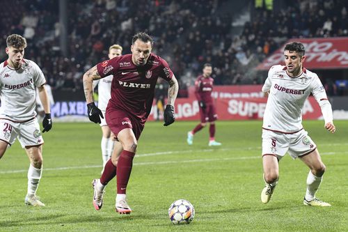 Vasile Mogoș (32 de ani) a bifat 15 meciuri în Superliga pentru CFR Cluj, în actuala stagiune. Foto: Imago