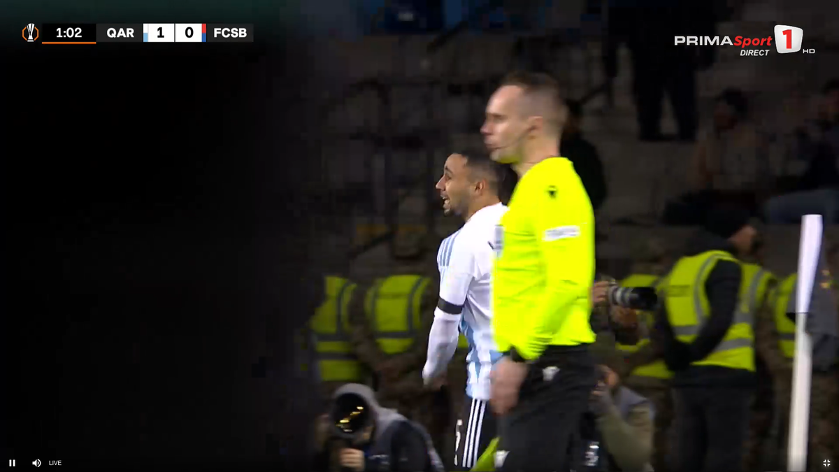 Cum a luat gol FCSB în secunda 57 cu azerii » L-a trimis „la plimbare” pe fotbalistul lui Becali!