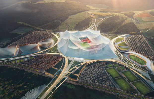 Când trebuie finalizat cel mai mare stadion din lume » Imaginile îți taie respirația