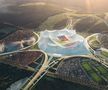 Cum ar urma să arate Hassan II Stadium, cel mai mare stadion din Maroc. Foto: populous.com.