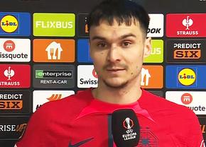 Adrian Șut, eroul FCSB-ului la Baku: „I-am dedicat golurile tatălui meu. I le voi dedica pe toate”