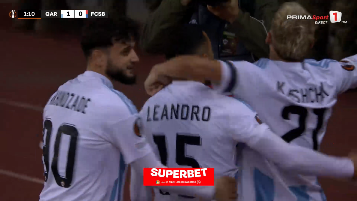 Cum a luat gol FCSB în secunda 57 cu azerii » L-a trimis „la plimbare” pe fotbalistul lui Becali!