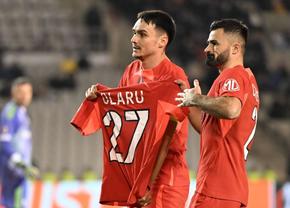 Le-au dat jos sponsorul » Ce a apărut pe tricourile lui FCSB în Azerbaidjan