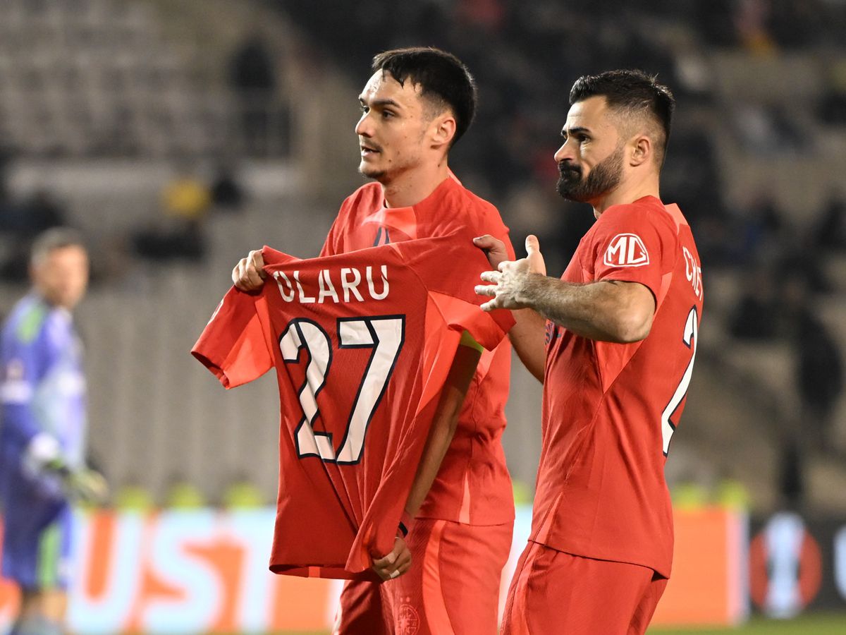 Adrian Șut, eroul FCSB-ului la Baku: „I-am dedicat golurile tatălui meu. I le voi dedica pe toate”