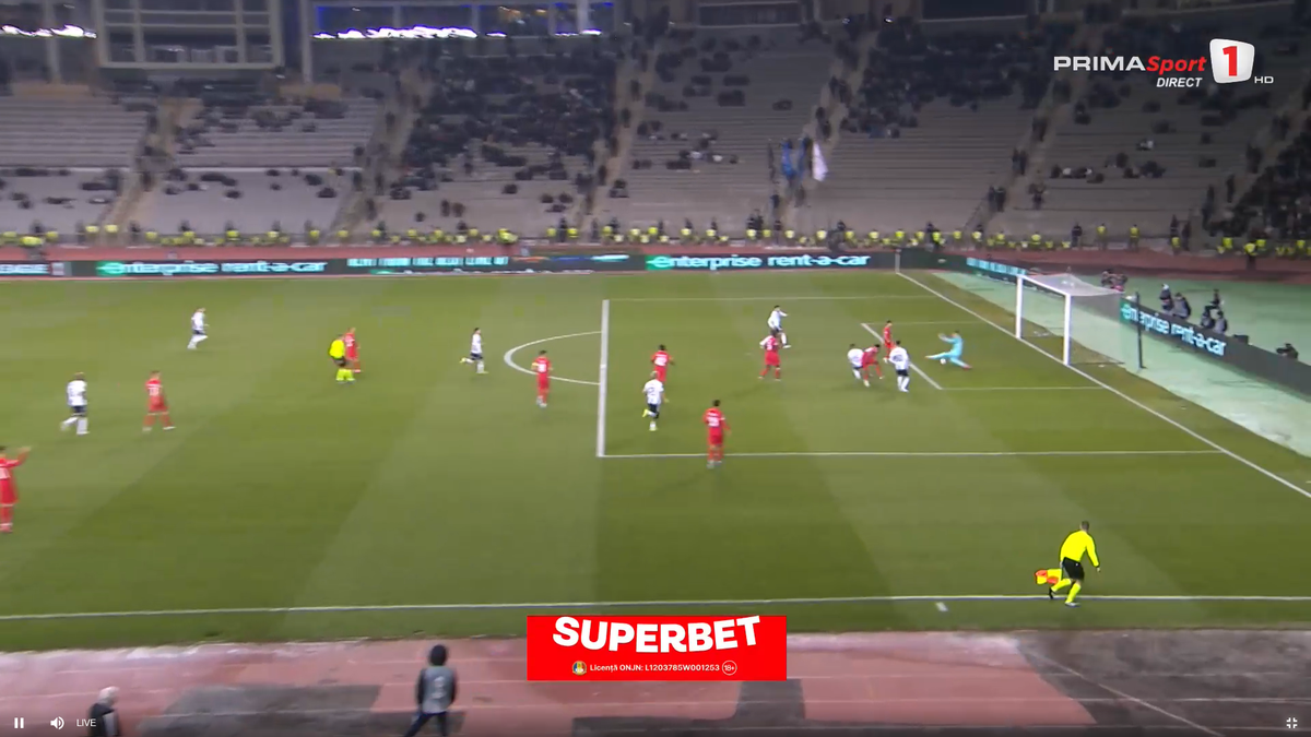 Cum a luat gol FCSB în secunda 57 cu azerii » L-a trimis „la plimbare” pe fotbalistul lui Becali!