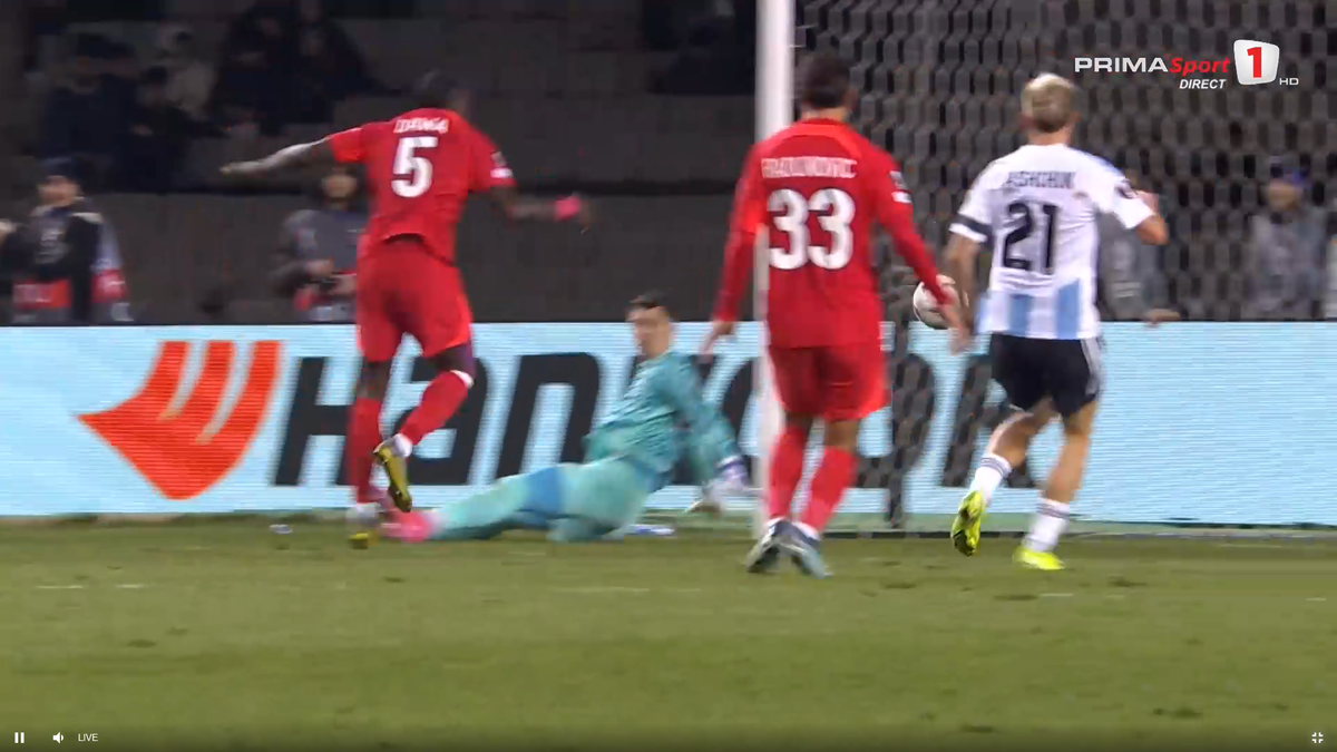 Autogolul lui Dawa în Qarabag - FCSB