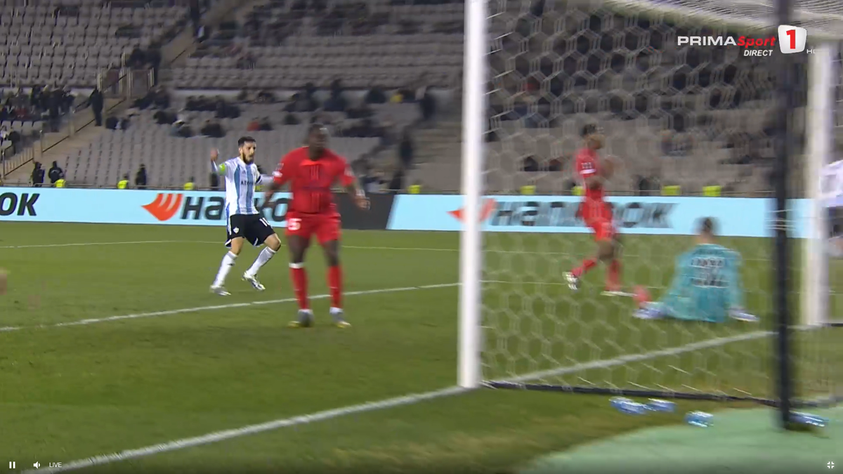 Autogolul lui Dawa în Qarabag - FCSB