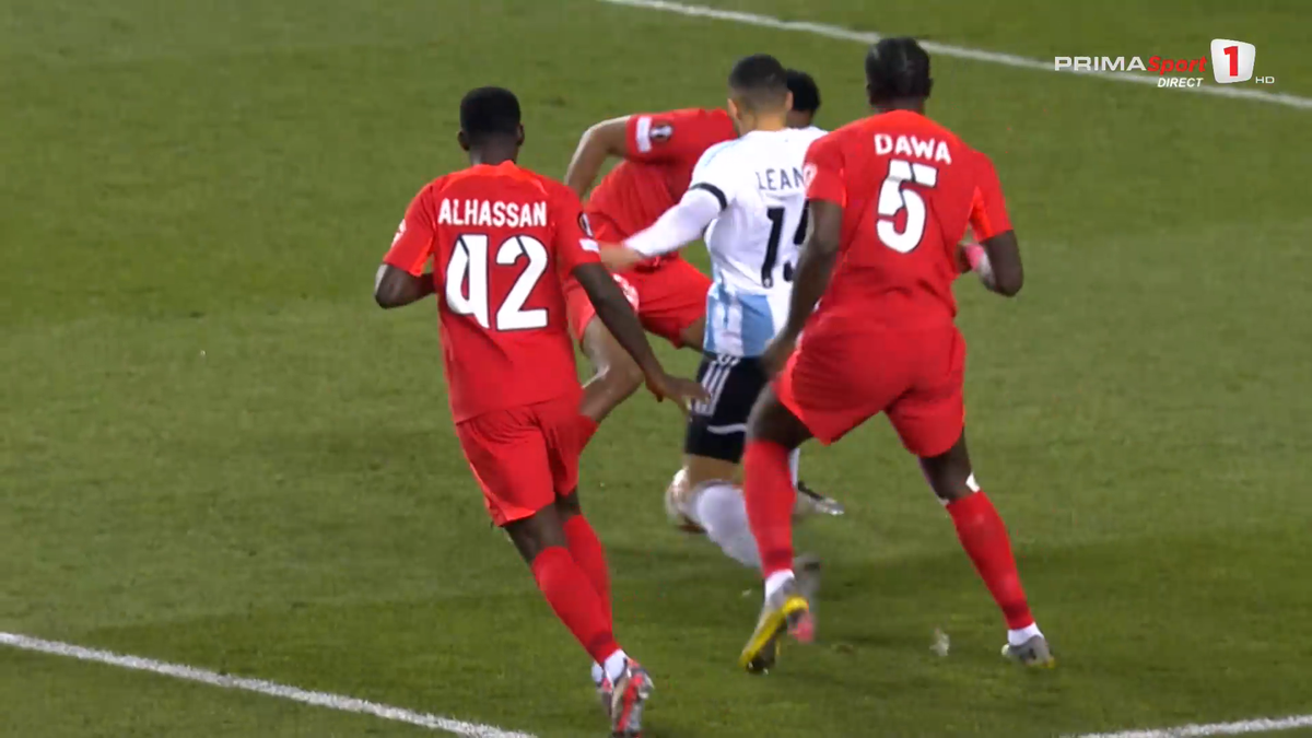 Cum a luat gol FCSB în secunda 57 cu azerii » L-a trimis „la plimbare” pe fotbalistul lui Becali!