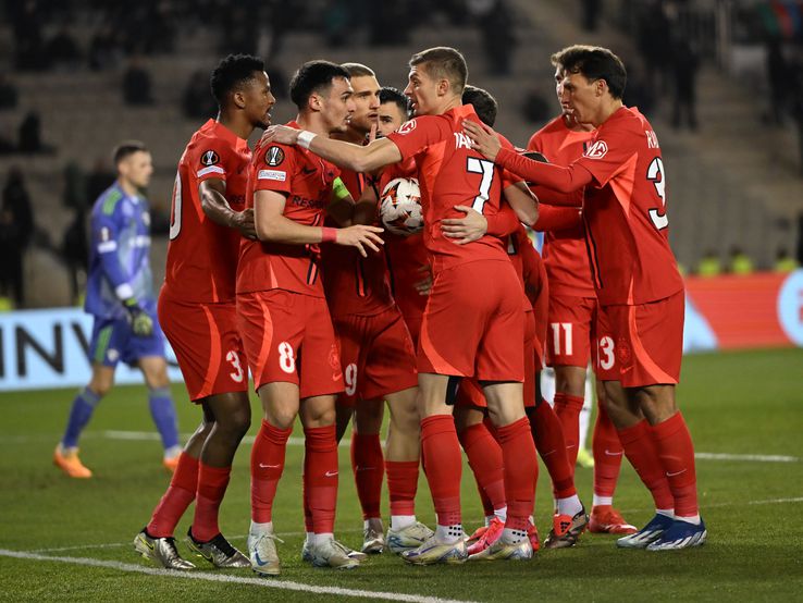 Qarabag - FCSB // FOTO: Răzvan Păsărică / sportpictures.eu